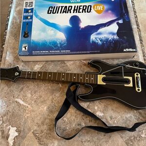 NWT Wii Guitar Hero Live Wireless Guitar Controller
